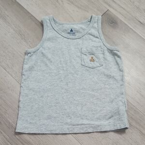 Baby GAP Gray Teddy Bear Tank Top for Kids